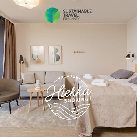 Marina Chalets Studios By Hiekka Booking - Sisaeltaeae Liinavaatteet Ja Loppusiivouksen Kalajoki Esterno foto